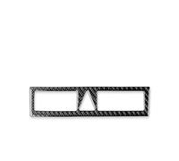 NVBHOF Car Interior Molduras para Audi A3 S3 8P 2006 2007 Accesorios Diseño Interior Fibra Carbono Real Lámpara Peligro para Coche Cubierta Panel De Interruptores Pegatina Coche Ajuste Interior