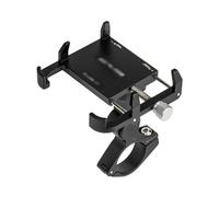 NVBHOF Soporte de teléfono para motocicleta, soporte de navegación para motocicleta, aleación de aluminio, soporte giratorio ajustable antideslizante para teléfono