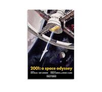 NVBKJH Movie 2001 A Space Odyssey Arte Retro Arte Mural Impresión Moderna Habitación Familiar Decoración 24 x 36 Pulgadas (60 x 90 cm)