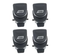NVCPHGEDEK Control de Ventana Botón De Interruptor De Ventana De Coche, Cubierta De Tapa para Alfa para Romeo 147 GT, 1 Uds./2 Uds./4 Uds. botón de Interruptor(4 PCS)