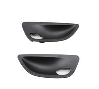 NVCPHGEDEK Manija Puerta Interior Auto Embellecedor De Ma Para Y Cubierta Cuenco Puerta Interior Coche Para Serie 5 F10 F11 F18 2010-2017 LHD RHD Izquierda Derecha( Black 1 Pair)