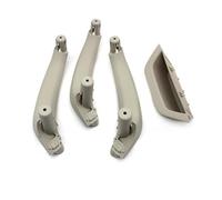 NVCPHGEDEK Manija Puerta Interior Auto Juego De 4 Cubiertas Para MaNinjas Puertas Interiores Coche Para X3 X4 F25 F26 2010-2016 LHD RHD(Rhd Creamy Set)