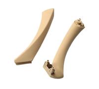 NVCPHGEDEK Manija Puerta Interior Auto Moldura En Gris, Beige Y Para Panel Interior De Puerta Izquierda/derecha Protector Para Serie 3 (E90, E91, 316, 318, 320, 325, 328)(Beige-set-left)