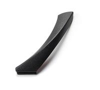 NVCPHGEDEK Manija Puerta Interior Auto Moldura En Gris, Beige Y Para Panel Interior De Puerta Izquierda/derecha Protector Para Serie 3 (E90, E91, 316, 318, 320, 325, 328)(Black-left-cover)