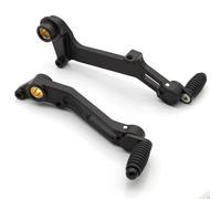NVCPHGEDEK PalancaDe Cambios para Motociclet Pedal cambio marchas freno trasero fabricado en aluminio CNC. Pieza MOTO para Multistrada 1200/1200S, 950 y 1200/1200S Pikes Peak.(Black)