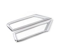 NVCPHGEDEK Parrilla Delantera Marco embellecedor para Parrilla Delantera y Faros antiniebla de para VW para Tiguan MK2 (2017-2019) Rejillas de Radiador