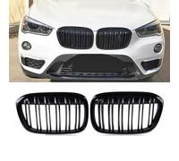 NVCPHGEDEK Parrilla Delantera Parrilla Delantera para X1 F48 F49 2016-2019, Parachoques Y Radiador De Competición, Rejilla De Ventilación De Salida De Aire. Rejillas de Radiador