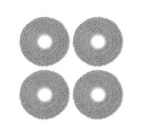NVDERTA Almohadilla de fregona Compatible con BOT L20/L30/X40/X50 Ultra, X20 X30 Pro S10Pro y Xiaomi Mijia Omni X10+ X20+(4pc mop)