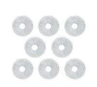 NVDERTA Bolsa de mopa con Filtro for Cepillo Lateral Principal Compatible con Cecotec Conga 11090 Spin Revolution, repuestos y Accesorios(8 Mop A)