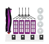 NVDERTA Cepillo Lateral Principal, Filtro, mopas, Bolsas de Tela compatibles con Accesorios de aspiradora Eureka J15 Pro Ultra(004)
