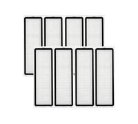 NVDERTA Compatible con Accesorios for aspiradora Robot BOT L10Ultra L10s Ultra, Bolsa de fregado, Cepillo Principal, Cepillo Lateral, Filtro de Repuesto.(Clear)