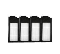 NVDERTA Compatible con Deebot X1/T10 Omni/Turbo Robot Aspirador Piezas Bolsa de Mopa Filtro Cepillo Lateral Principal(Filter-4PCS)