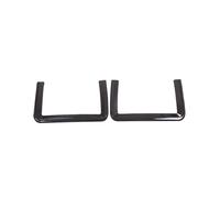 NVDERTA Compatible con el Panel embellecedor de la Bolsa de Red del Asiento Trasero del Range Rover Sport Evoque Discovery Sport(Carbon Fiber)