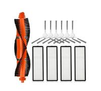 NVDERTA Compatible con el Robot Aspirador Xiaomi S40C/E101. Incluye: Cepillo Giratorio Principal, Cepillo Lateral y Filtro.(Clear)