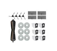 NVDERTA Compatible con Mova P50 Pro Ultra/Mova P10 Pro Ultra/X40 Ultra/Piezas de aspiradora Rodillo Principal Cepillo Lateral Bolsa de Filtro(Set2)