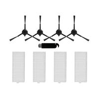 NVDERTA Compatible con Polaris PVCR 6001 IQ Home Aqua/Beko VRR80214VB VRR94314VB Piezas Cepillo Lateral Principal Filtro Mop(034)