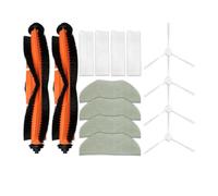 NVDERTA Compatible con Rowenta X-Plorer Serie 95 Total Care/Animal / RR7947WH / RR7975WH. Pieza Principal: Cepillo Lateral, Filtro y mopa.(Set B)