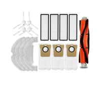 NVDERTA Compatible con Xiaomi Mi Robot Vacuum-Mop 2 Ultra STYTJ05ZHM Repuestos Cepillo Lateral Principal Filtro Bolsa de fregona(Grey)