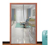 nvdsivee Mosquitera Magnética Puerta Cortina Antimosquitos de Malla Cierre Automático Anti Mosquito Insecto Cortina Mosquitera de Red para Puertas del Patio Gris A 90x210cm(35x82inch)