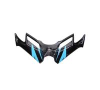 NVETJMUA Alerón Aerodinámico Alerones Aerodinámicos para Carenado Delantero De Motocicleta CF450SR 450 SR 2022 2023 2024 CF450SR, Alerones Laterales, Alerón Alas aerodinámicas(Black Blue C)