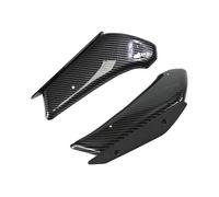 NVETJMUA Alerón Aerodinámico para Kawasaki ZX10R ZX-10R 2011-2021 2019 2018 2017 2013, Piezas De Carenado De Motocicleta, Kit De ala Aerodinámica Alas aerodinámicas(Carbon Pattern Black)