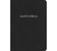 NVI Biblia Letra Súper Gigante negro, piel fabricada: Nueva version internacional negro piel fabricada Biblia con referencias / New International Version Black Bonded Leather Reference Bible