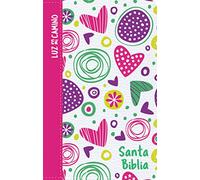 NVI Biblia Luz en mi camino corazones, multicolor símil piel: Nueva Version Internacional, Corazones, Multicolor Símil Piel, Luz En Mi Camino / ... in My Way Hearts, Multicolored Leathertouch