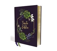 NVI, Santa Biblia, Texto revisado 2022, Edicion Artistica, Tapa Dura/Tela, Canto con Diseno, Palabras de Jesus en Rojo: Nueva Versión ... Diseño, Palabras de Jesús en Rojo