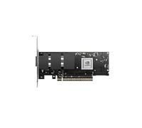 Nvidia ConnectX-7 - Netzwerkadapter - Pcie 5,0 X16 - 400gb Ethernet / 400gb Infiniband Osfp X 1 (900-9x766-003N-Sq0)
