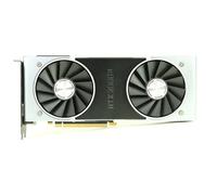 Nvidia GEFORCE RTX 2080 TI Founders Edition 11 GB GDDR6 Tarjetas gráficas (GeForce RTX 2080 Ti, 11 GB, GDDR6, 352 bits, 7680 x 4320 Pixeles, 2 Ventiladores)