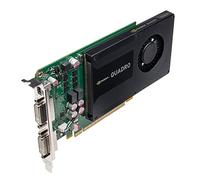 NVIDIA Quadro K2000 - Tarjeta de vídeo (2 GB, GDDR5, 128 bits, PCI Express 2.0 x16, altura completa)