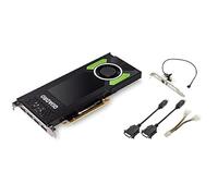 Nvidia Quadro P4000 - Tarjeta gráfica GDDR5 de 8 GB de una sola ranura - 1792 núcleos CUDA, ECC, 256 bits, 243.3 GB/s, Mini DisplayPort 1.4a, consumo de energía de 105 W, PCI Express 3.0 x16