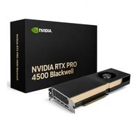Tarjeta gráfica Nvidia RTX PRO 4500 Blackwell 4500 Blackwell 900-5G147-2550-000 32GB GDDR7 PCI-Express x16 Gen 5.0 4x DisplayPort 2.1