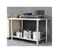 nviusdSJ Mesas de Trabajo de Acero Inoxidable, Catering de Cocina, Que Cubre cocinas domésticas, restaurantes, comedores corporativos y Otros escenarios(150 * 50 * 80cm/59 * 19.7 * 31.5in)