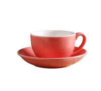 nviusdSJ Tazas de café, Taza de café con leche, té la tarde, taza negro, gran capacidad, 300ml(6)
