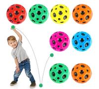 NVIYAM Astro Jump Ball, Moon Ball High Spaceball, 7 cm, fácil de agarrar y atrapar, Galaxy Ball un sonido explosivo, bola de lava Toy, pelota de goma saltos para niños y niñas, ASD2