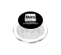 Nvm The Element Forgetfulness Funny Science Tabla periódica PopSockets PopGrip para MagSafe