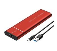 NVME - Carcasa de disco sólido con carcasa de aluminio de transferencia rápida de 10 Gbps, gestión térmica eficiente