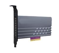 NVME - Convertidor de disco sólido de 128 Gbps de transferencia rápida con conexión PCIe 5.0X4 para velocidades de lectura y escritura rápidas de 10000 MB