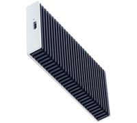 NVMe Drive - Carcasa de aluminio de 40 Gbps, velocidad de transferencia rápida, ventilador de repuesto para caja de almacenamiento de aluminio silencioso 2230 2242 2260 2280