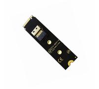 NVMe PCIE a SFF-8654 - Adaptador de expansión de almacenamiento de transferencia de datos para tarjeta convertidora de configuración de PC