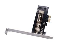 NVME PCIE Adaptador M.2 M-key a PCIE 1x con soporte de montaje para expansión de disco duro de placa base de escritorio