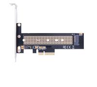 NVME PCIE Adaptador M.2 M-key a PCIE 4x con soporte de montaje para expansión de disco duro de placa base de escritorio