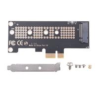 NVMe PCIe M.2 NGFF SSD una PCIe X1 Tarjeta Adaptadora PCIe X1 una M.2 Soporte de Tarjeta 2230 2242 2260 2280 TamañO NVMe M.2 SSD
