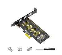 Nvme - Placa convertidora de disco sólido a PCIe 1X de 16 Gbps eficiente para tarjeta NVMe a PCIe 2230 2242 2260 2280 de velocidad rápida NVMe a PCIe