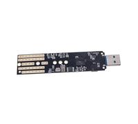 NVME SATAS HDDS - Carcasa externa USB3.1 adaptador portátil de aluminio para interfaz TypeA 2242/2260/2280