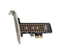 NVME - Tarjeta de expansión de disco sólido a PCIe para unidades de llave M con mejora la disipación del calor y la durabilidad, convertidores SSD de llave M