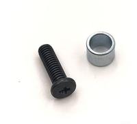 NVMe - Tornillo para disco duro M2 para PS5 Host System | Ajuste perfecto para PS5, M.2 2280 SSD, metálico, anodizado negro, fácil montaje
