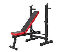 NVNVNMM Equipo de entrenamiento Multifunction Weight Bench for Weight Training, 300KG Load Bearing Bench Press, Durable Indoor Workout Bench Sit-up Board