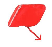 NVNZMFPPW Cubierta Gancho Parachoques Tapa La Argolla del Gancho Remolque para Parachoques Delantero Compatible para Fit para Jazz GE 2011 2012 2013 Embellecedor La Carcasa del Remolque(Red)